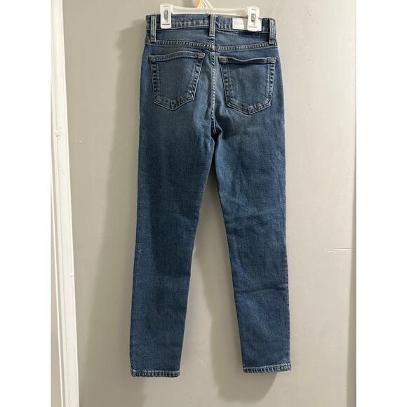 RE/DONE button fly blue denim little flaw size‎ 25 Made in USA - Picture 4 of 8